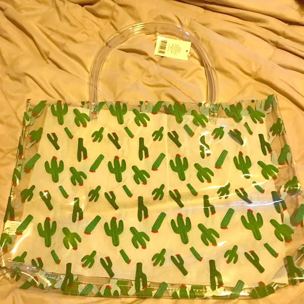 Cactus beach bag! 🌵